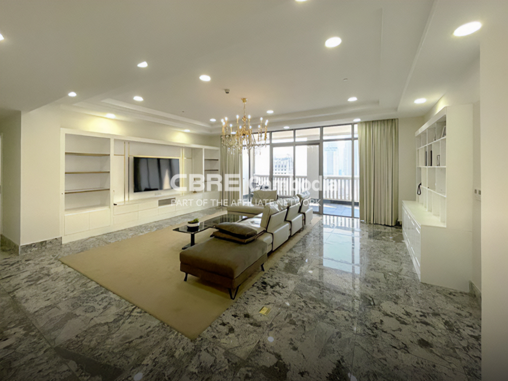 Penthouse 3 Bedroom Serviced Apartment For Rent | BKK1 | Phnom Penh