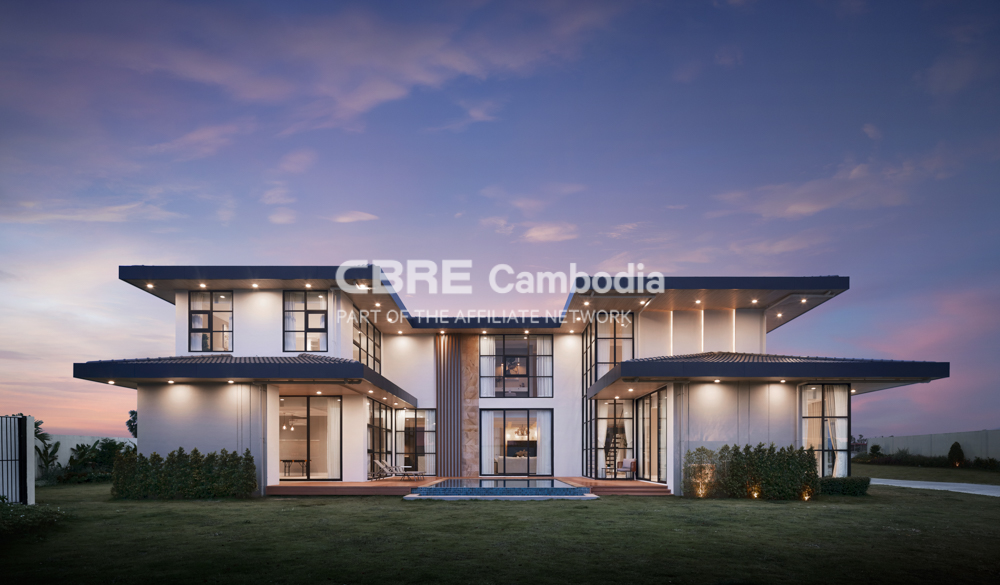 4 Bedroom California Villa For Sale – Borey William | Kaboul | Phnom Penh