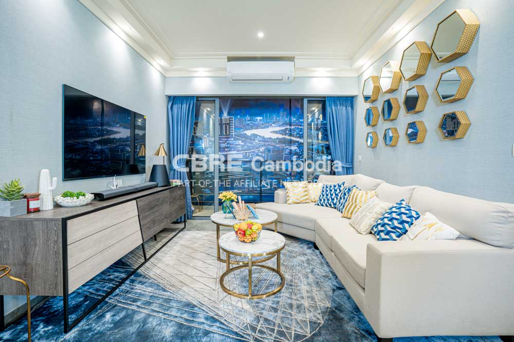 3 Bedroom Condo For Sale –  Urban Village Phase 2 | Hunsen Blvd | Phnom Penh