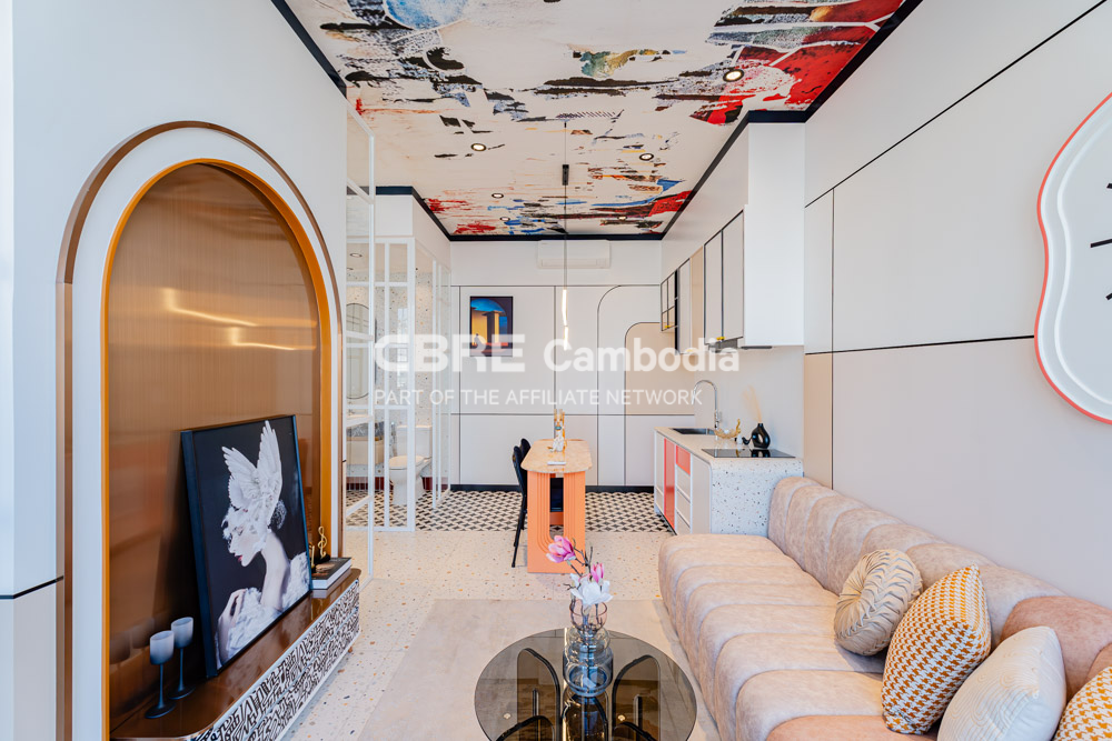 47 SQM 1 Bedroom Condo For Sale  – Time Square 8 | Russian Market | Phnom Penh