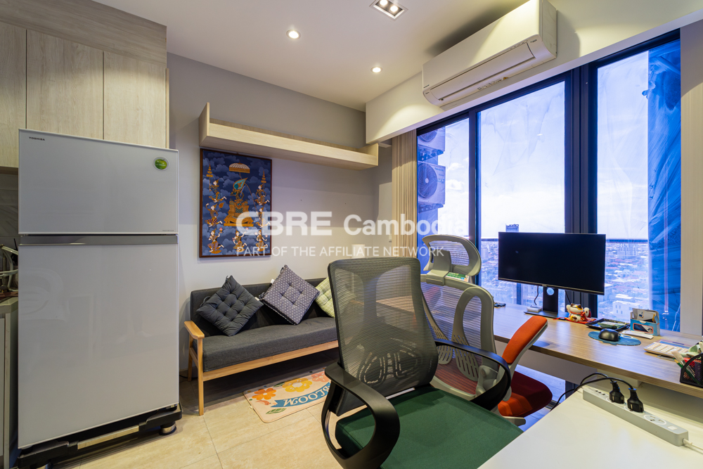 1 Bedroom Condo For Sale – Time Square 2 | Toul Kork | Phnom Penh