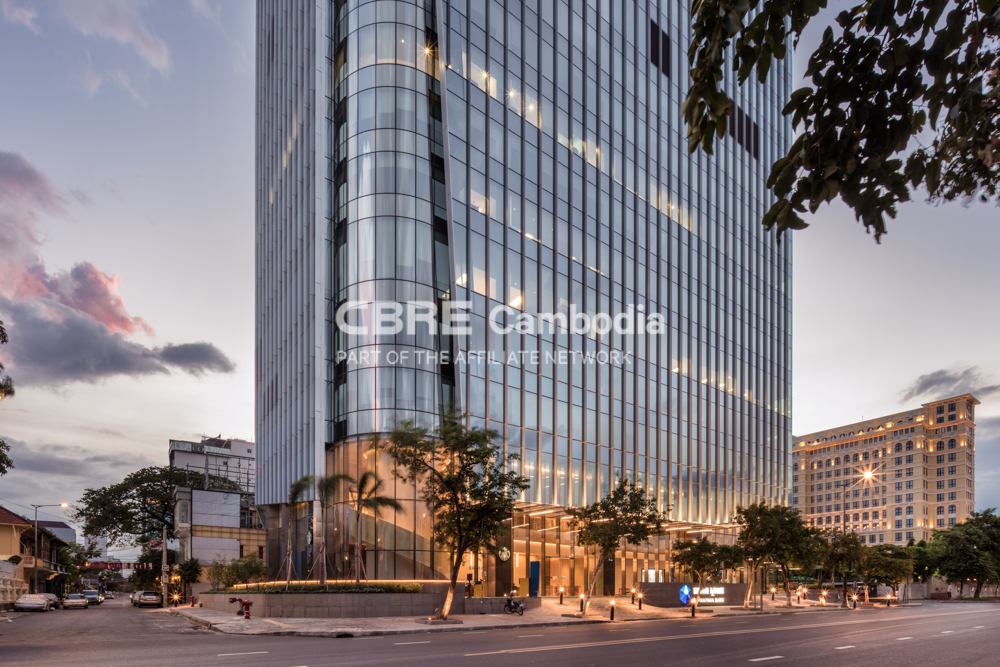 Sathapana Tower – Grade A Office for Rent – Preah Norodom Boulevard, Daun Penh