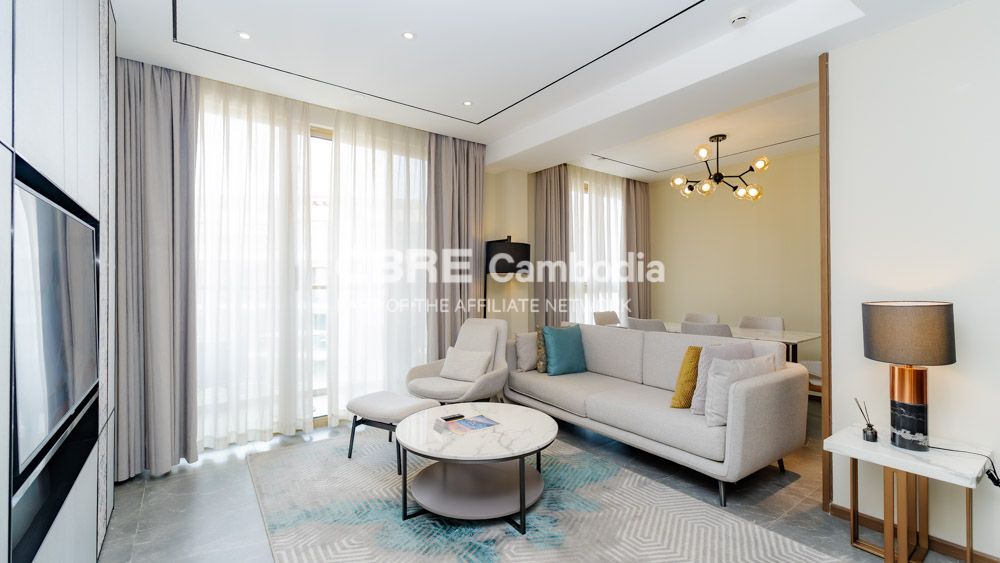 Duplex 3 Bedroom Serviced Apartment For Rent | Toul Kork | Phnom Penh