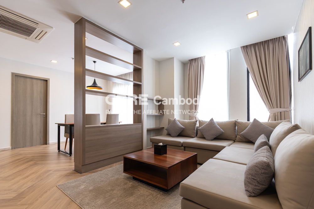 2 Bedroom Serviced Apartment For Rent | BKK1 | Phnom Penh