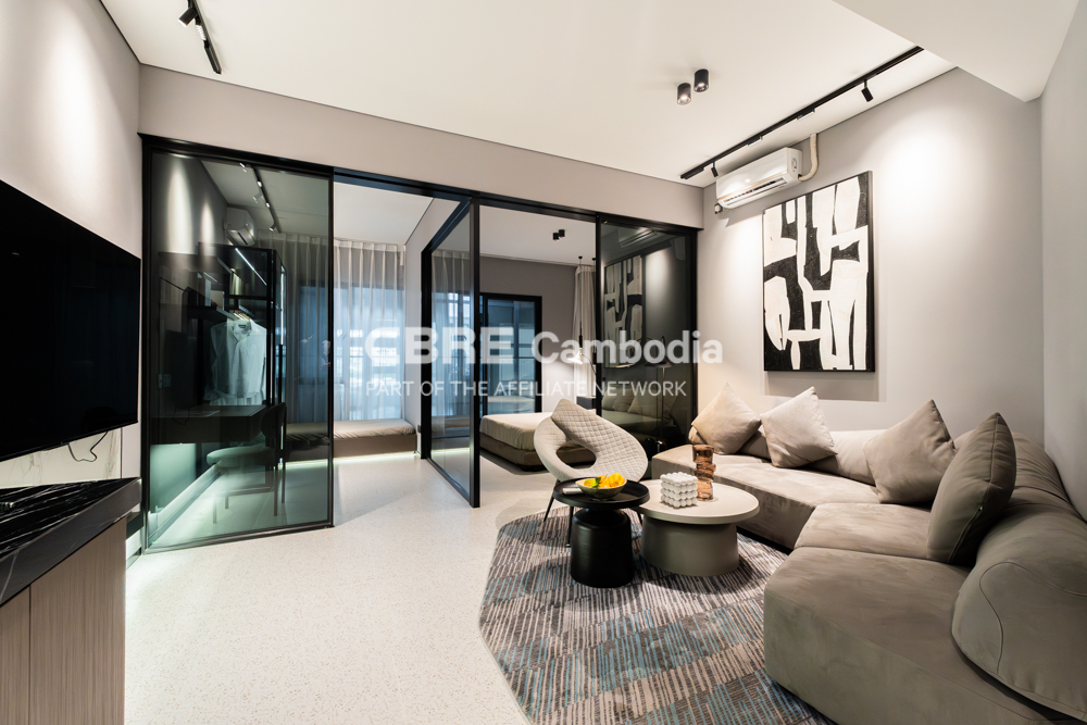 1 Bedroom Condo For Sale – City View | Boeung Kak | Phnom Penh