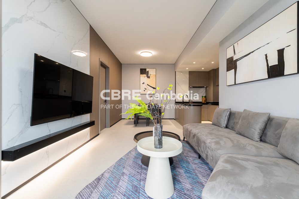 2 Bedroom Condo For Sale – City View | Boeung Kak | Phnom Penh