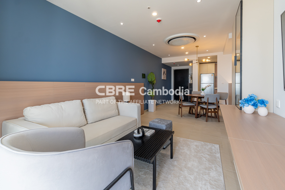 2 Bedroom Condo (Type R) For Sale – Diamond Bay Garden | Koh Pich | Phnom Penh