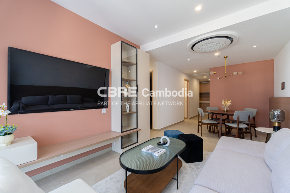 3 Bedroom Condo (Type C) For Sale – Diamond Bay Garden | Koh Pich | Phnom Penh
