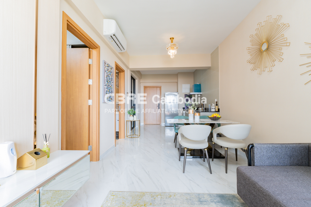 1 Bedroom Condo ( Type A1) For Sale – Royal Platinum | Toul Kork | Phnom Penh