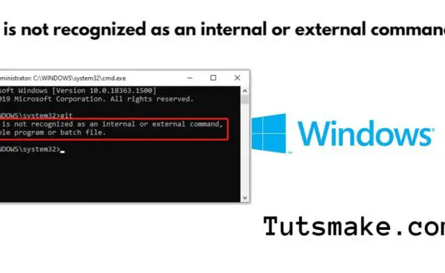 Git is not recognized as an internal or external command