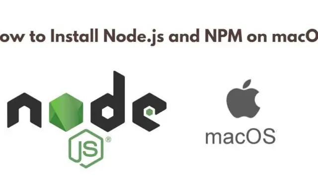 Install Node.js and NPM on Mac OS M1|M2 with HomeBrew