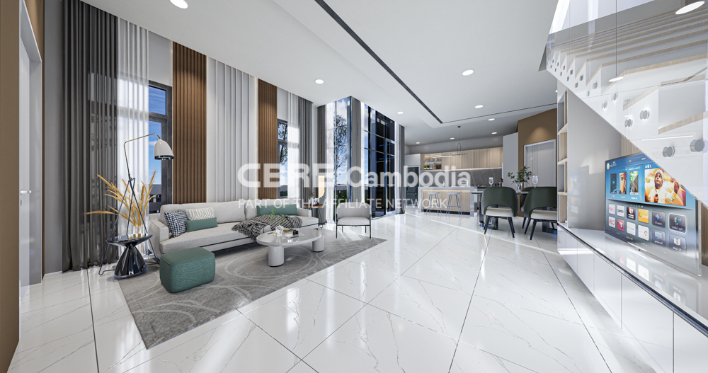 2 Bedroom Berkshire Villa For Sale – Borey William | Kaboul | Phnom Penh