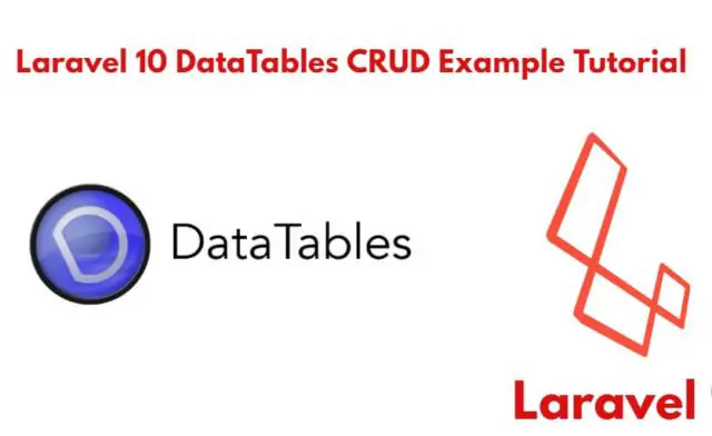 Laravel 10 Yajra DataTables CRUD Tutorial