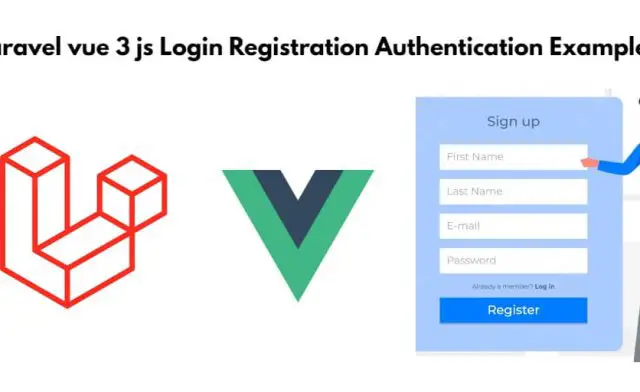 Laravel 10 vue 3 js Login Registration Authentication Example