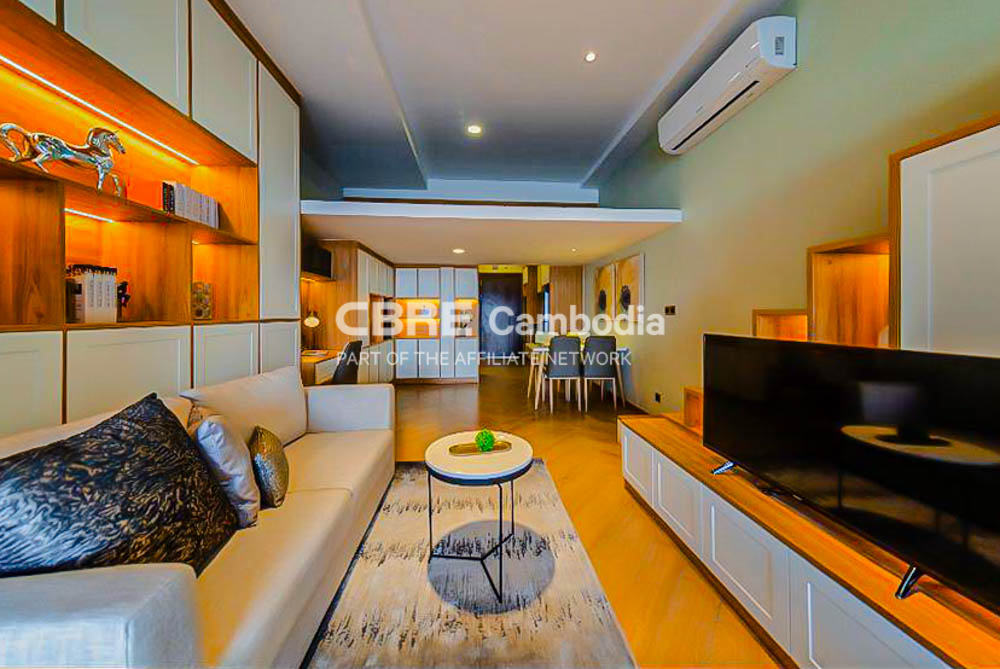 1+1 Bedroom Condo ( Type S ) For Sale – Golden One | BKK3 | Phnom Penh