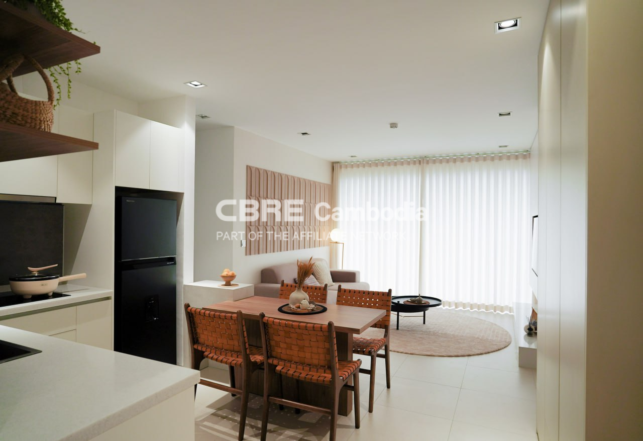 2 Bedroom Condo Type ( C ) For Sale – Rose Apple Square | Pub Street |Siem Reap