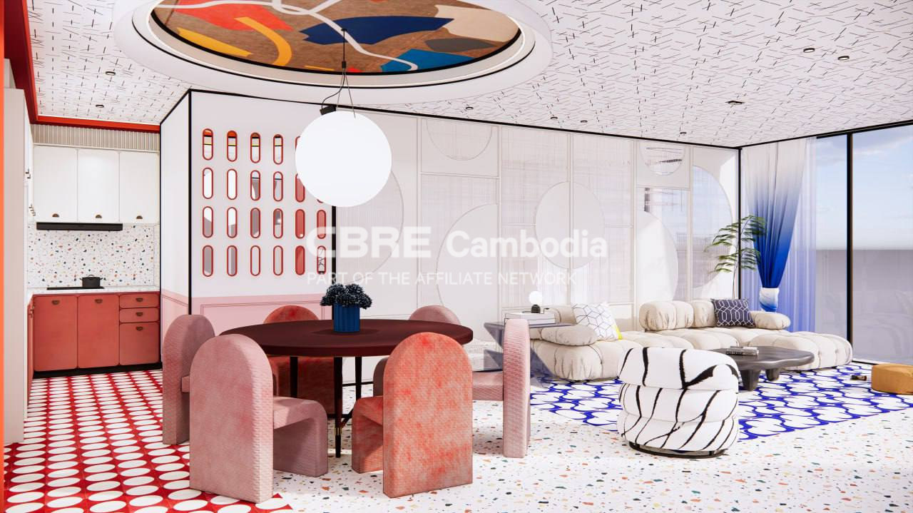 73 SQM 2 Bedroom Condo For Sale – Time Square 8 | Toul Tumpung | Phnom Penh