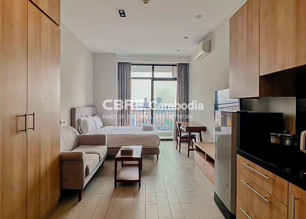 27 SQM Studio Condo ( Type G ) For Sale – The View | BKK1 | Phnom Penh