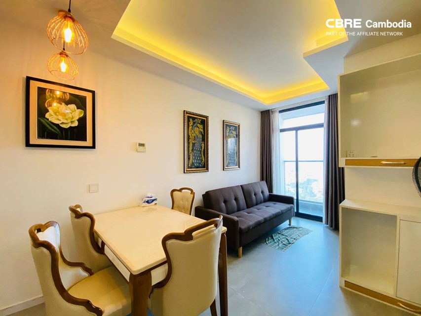 2 Bedroom Condo For Sale – The Penthouse Residence | Tonle Bassac | Phnom Penh
