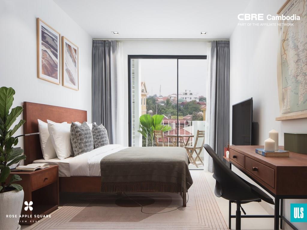 32 SQM Studio Condo For Sale – Rose Apple Square | Pub Street | Siem Reap