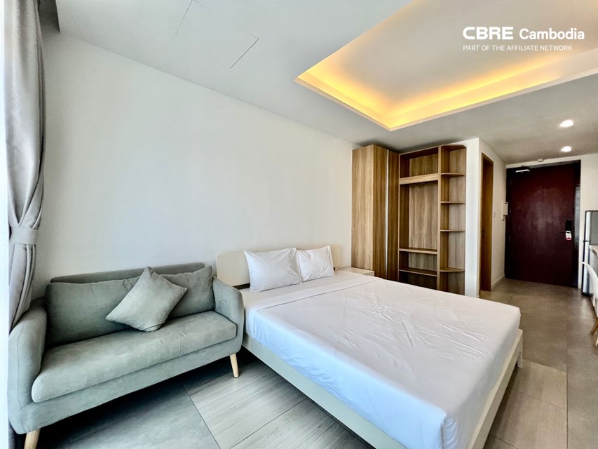 Studio Condo For Sale – The Penthouse Residence | Tonle Bassac | Phnom Penh