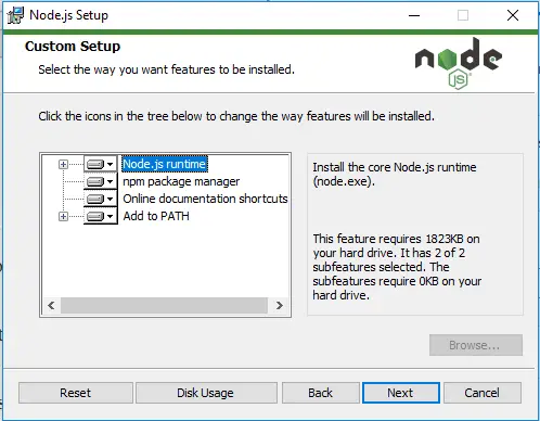install npm windows