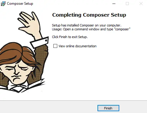install composer on windows